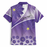 Personalised Saint Lucia La Magewit Hawaiian Shirt La Marguerite Flower