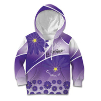 Personalised Saint Lucia La Magewit Kid Hoodie La Marguerite Flower