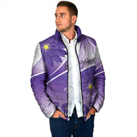 Personalised Saint Lucia La Magewit Padded Jacket La Marguerite Flower