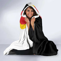 Germany Football Hooded Blanket Auf gehts Deutschland Girls