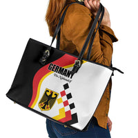 Germany Football Leather Tote Bag Auf gehts Deutschland Girls - Wonder Print Shop