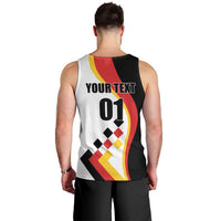 Custom Germany Football Men Tank Top Auf gehts Deutschland Girls - Wonder Print Shop