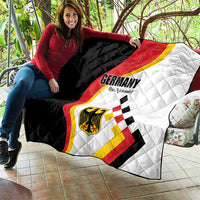 Germany Football Quilt Auf gehts Deutschland Girls - Wonder Print Shop