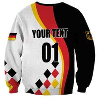 Custom Germany Football Sweatshirt Auf gehts Deutschland Girls - Wonder Print Shop