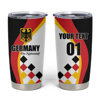 Custom Germany Football Tumbler Cup Auf gehts Deutschland Girls - Wonder Print Shop