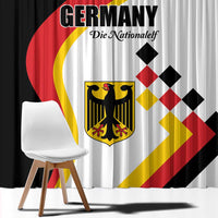 Germany Football Window Curtain Auf gehts Deutschland Girls - Wonder Print Shop