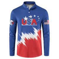 Custom USA Soccer Button Sweatshirt Always Possible Todo Es Posible - Wonder Print Shop