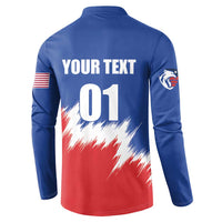 Custom USA Soccer Button Sweatshirt Always Possible Todo Es Posible - Wonder Print Shop