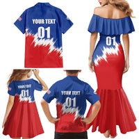 Custom USA Soccer Family Matching Mermaid Dress and Hawaiian Shirt Always Possible Todo Es Posible - Wonder Print Shop