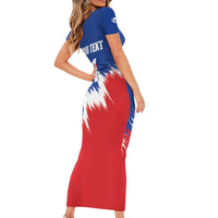 Custom USA Soccer Family Matching Short Sleeve Bodycon Dress and Hawaiian Shirt Always Possible Todo Es Posible - Wonder Print Shop