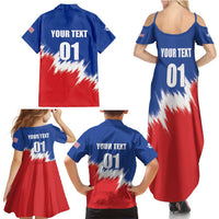Custom USA Soccer Family Matching Summer Maxi Dress and Hawaiian Shirt Always Possible Todo Es Posible - Wonder Print Shop