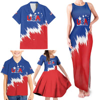 Custom USA Soccer Family Matching Tank Maxi Dress and Hawaiian Shirt Always Possible Todo Es Posible - Wonder Print Shop