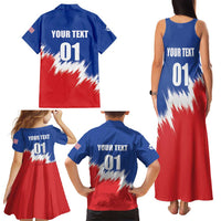Custom USA Soccer Family Matching Tank Maxi Dress and Hawaiian Shirt Always Possible Todo Es Posible - Wonder Print Shop