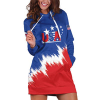 Custom USA Soccer Hoodie Dress Always Possible Todo Es Posible - Wonder Print Shop