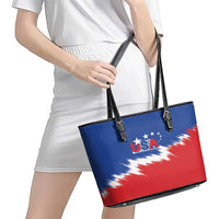 USA Soccer Leather Tote Bag Always Possible Todo Es Posible - Wonder Print Shop