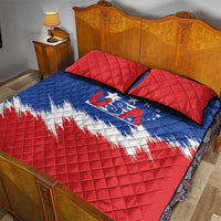 USA Soccer Quilt Bed Set Always Possible Todo Es Posible - Wonder Print Shop