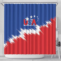 USA Soccer Shower Curtain Always Possible Todo Es Posible