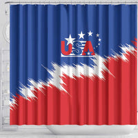 USA Soccer Shower Curtain Always Possible Todo Es Posible