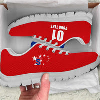 Custom USA Soccer Sneakers Always Possible Todo Es Posible - Wonder Print Shop