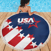 USA Soccer Beach Blanket Play To Win - Wonder Print Shop