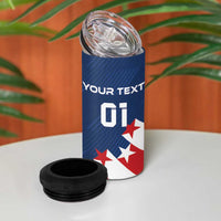Custom USA Soccer 4 in 1 Can Cooler Tumbler Play To Win - Wonder Print Shop