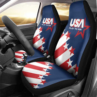 USA Soccer Car Seat Cover Play To Win - Wonder Print Shop