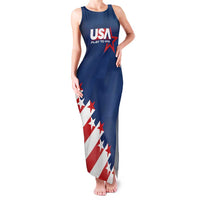Custom USA Soccer Family Matching Tank Maxi Dress and Hawaiian Shirt Play To Win - Wonder Print Shop