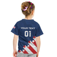 Custom USA Soccer Kid T Shirt Play To Win - Wonder Print Shop
