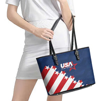 USA Soccer Leather Tote Bag Play To Win - Wonder Print Shop