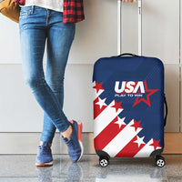 USA Soccer Luggage Cover Play To Win - Wonder Print Shop
