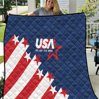 USA Soccer Quilt Play To Win - Wonder Print Shop