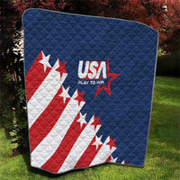 USA Soccer Quilt Play To Win - Wonder Print Shop