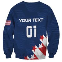 Custom USA Soccer Sweatshirt Play To Win - Wonder Print Shop
