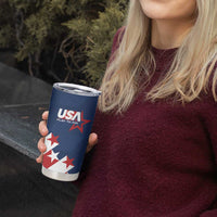 Custom USA Soccer Tumbler Cup Play To Win - Wonder Print Shop