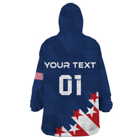 Custom USA Soccer Wearable Blanket Hoodie Play To Win - Wonder Print Shop
