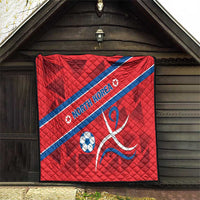 North Korea Football Quilt Go Champion - Wonder Print Shop