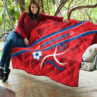 North Korea Football Quilt Go Champion - Wonder Print Shop