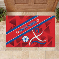 North Korea Football Rubber Doormat Go Champion - Wonder Print Shop