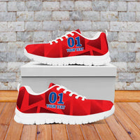Custom North Korea Football Sneakers Go Champion - Wonder Print Shop