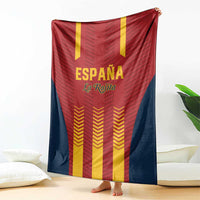 Spain Football Blanket Go La Rojita