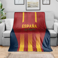 Spain Football Blanket Go La Rojita