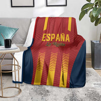Spain Football Blanket Go La Rojita
