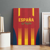 Spain Football Canvas Wall Art Go La Rojita - Wonder Print Shop