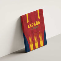 Spain Football Canvas Wall Art Go La Rojita - Wonder Print Shop