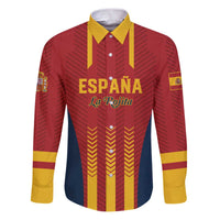 Custom Spain Football Family Matching Puletasi and Hawaiian Shirt Go La Rojita - Wonder Print Shop