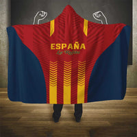 Spain Football Hooded Blanket Go La Rojita