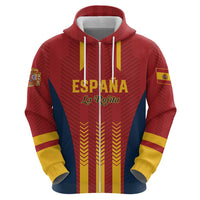 Custom Spain Football Hoodie Go La Rojita - Wonder Print Shop
