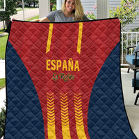 Spain Football Quilt Go La Rojita - Wonder Print Shop