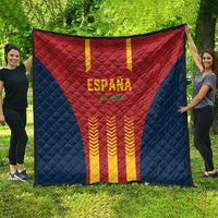Spain Football Quilt Go La Rojita - Wonder Print Shop