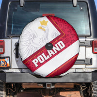 Poland Independence Day Spare Tire Cover Polska White Eagle Polish Floral Pattern - Wonder Print Shop